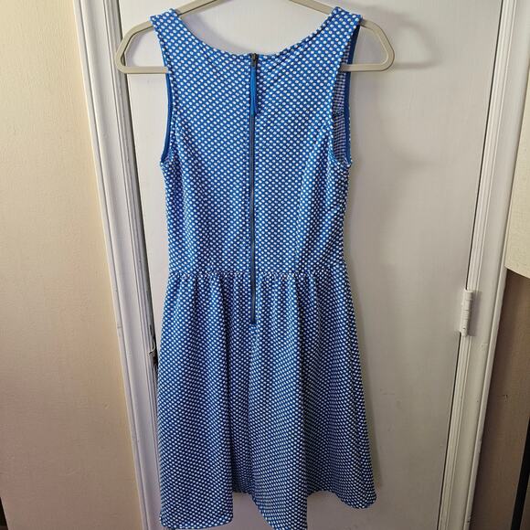 NwoT Anthropologie Maeve Textured Caldera Dress Polka Dot Sz S Coquette Twee - Picture 5 of 7